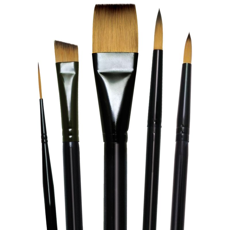 Majestic Watercolor Deluxe Brush Set-5/Pkg