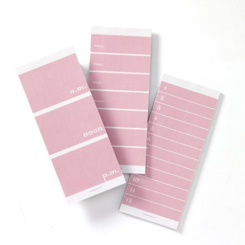 momAgenda Memo Pads. To-do List Pads to Keep You Focused. Maximize Your Hourly, Daily, and Weekly Goals. Hectic Schedules Have Met Their Match! - Pink