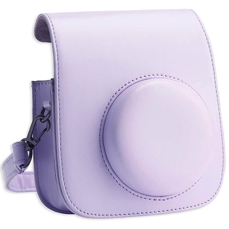 Instant Camera Case for Fujifilm Instax Mini 11 Instant Camera (Lilac Purple A)