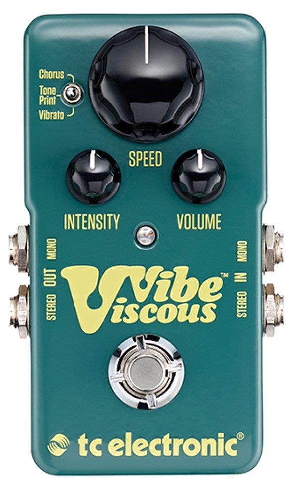 TC Electronic 960830001 Viscous Vibe Pedal Compact Design True | Buffered Bypass