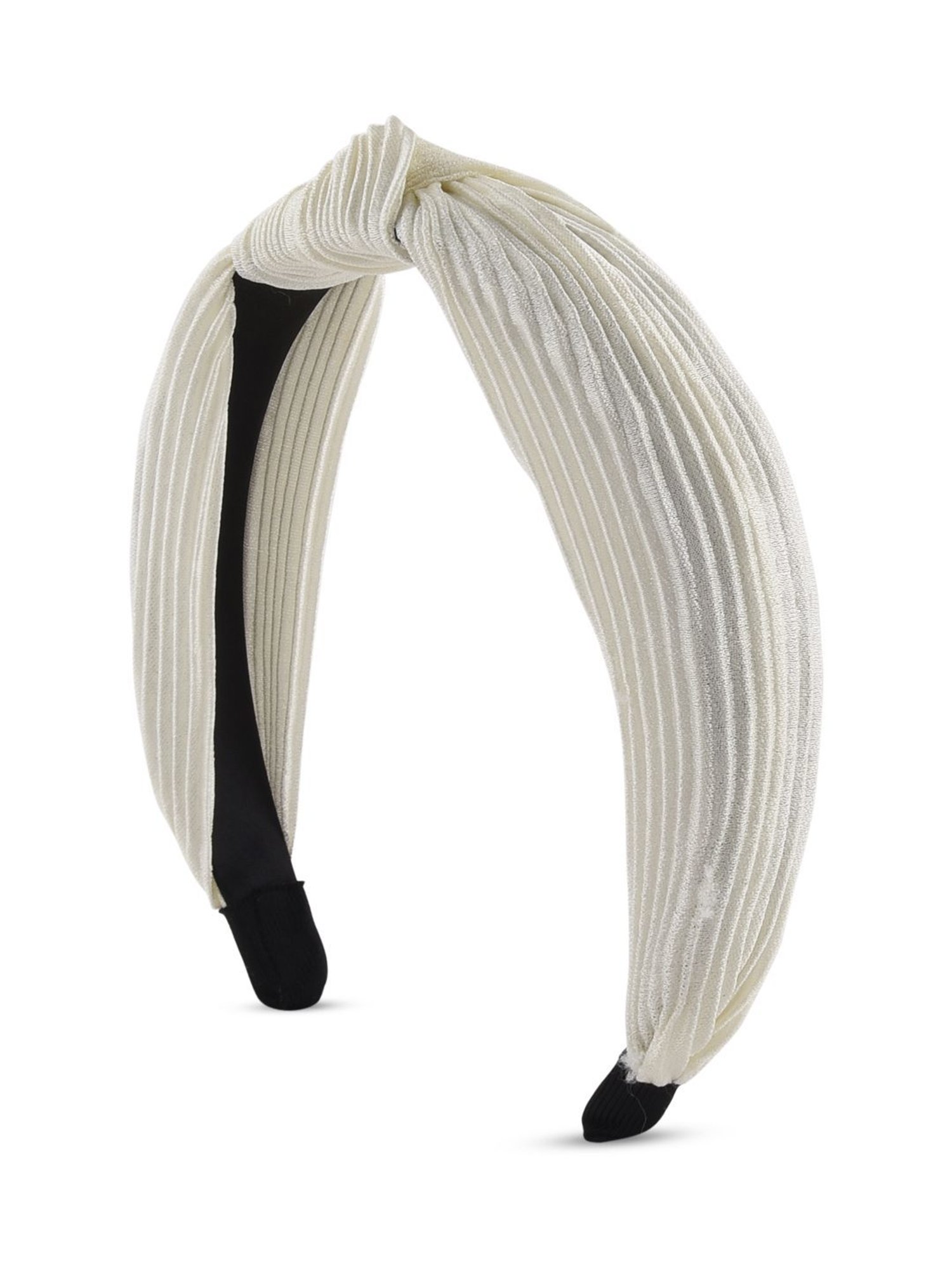 Choko Beige Embellished Hair Band