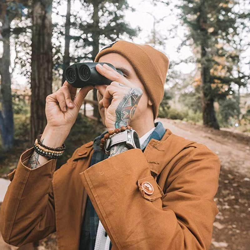 10x25 Compact Binoculars for Adults and Kids Small Binoculars for Concerts Bird Watching Hunting Travel and Sports Games