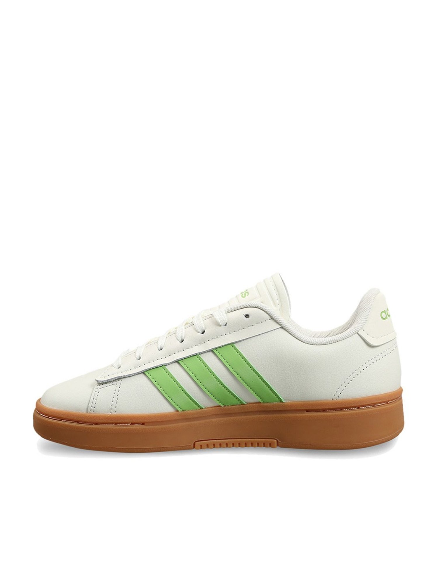 Adidas Women's GRAND COURT ALPHA Off White Tennis Shoes