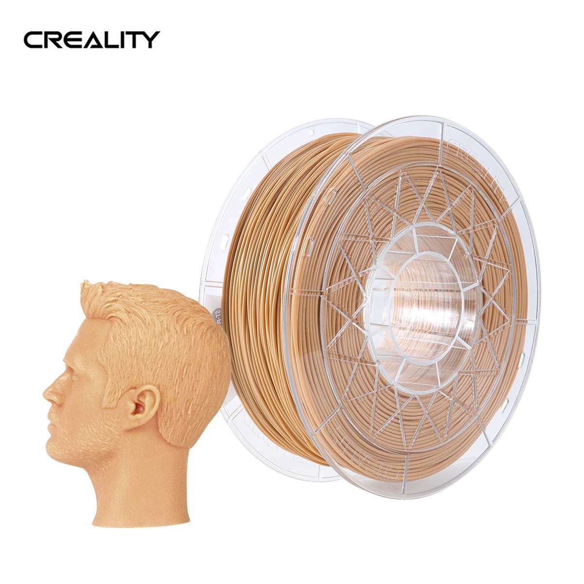 Creality 3D Printer CR-PLA Filament 1.75mm 1kg/2.2lbs Filament Dimensional Accuracy +/- 0.02 mm, Red