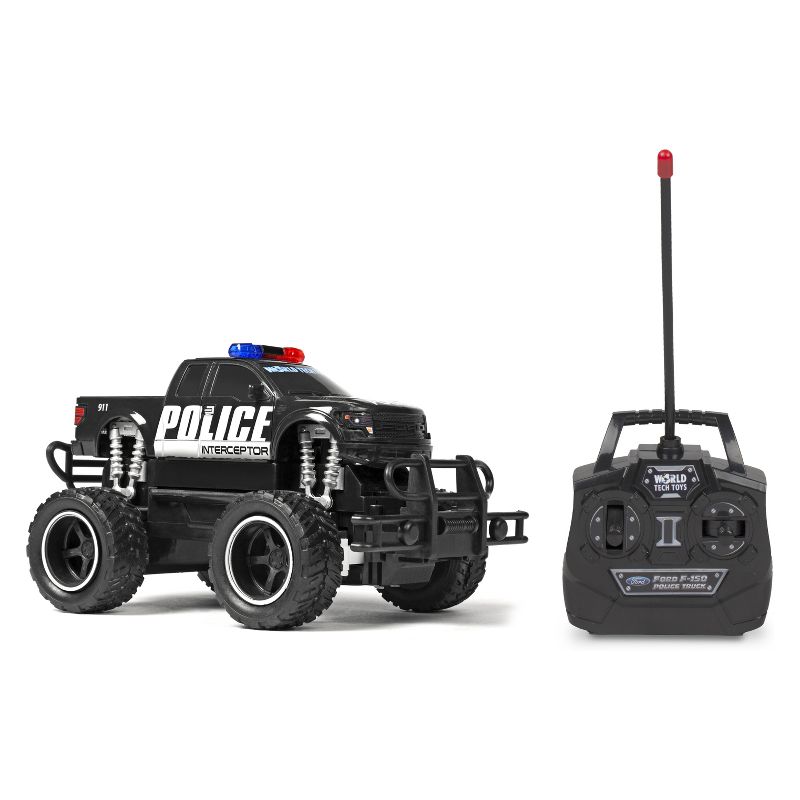Ford F-150 Police Electric Remote Control RC Monster Truck - 1:24 Scale