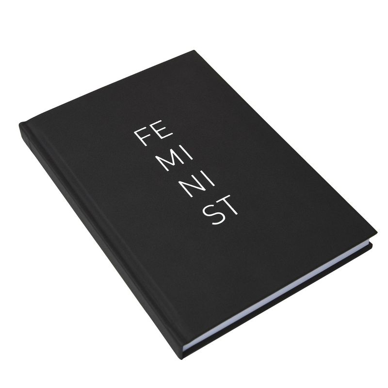 College Ruled Feminist Composition Notebook Black/White - Gartner Studios