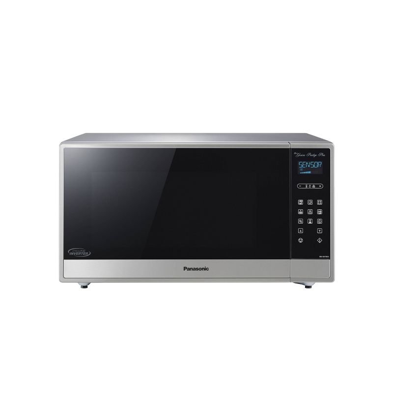 BLACK+DECKER 1.3 cu ft 1000 Watt Microwave Oven Black Stainless Steel