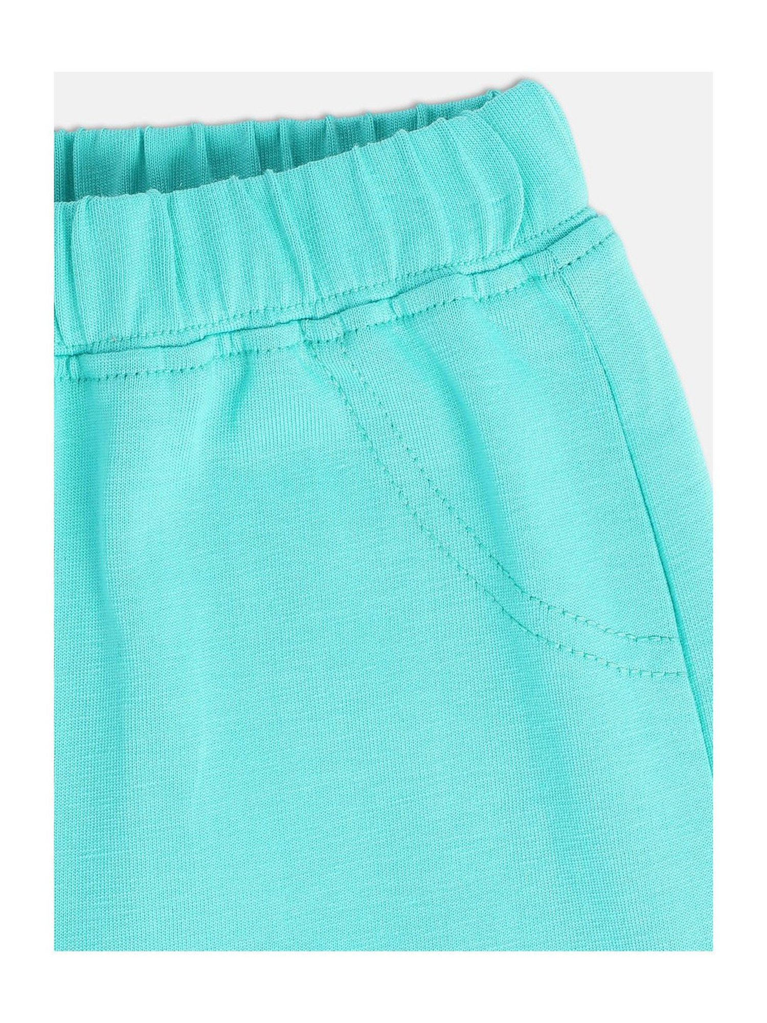 Ed-a-Mamma Baby Multicolor Solid Joggers (Pack Of 3)