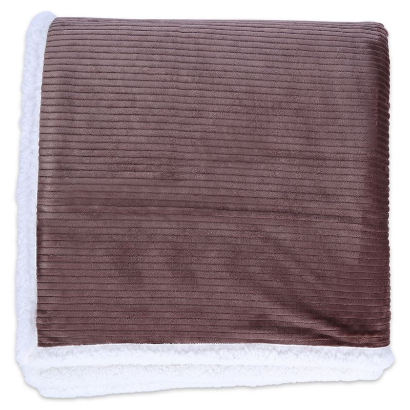 Bed Blankets Better Living FULL/QUEEN Mocha Brown Vanilla