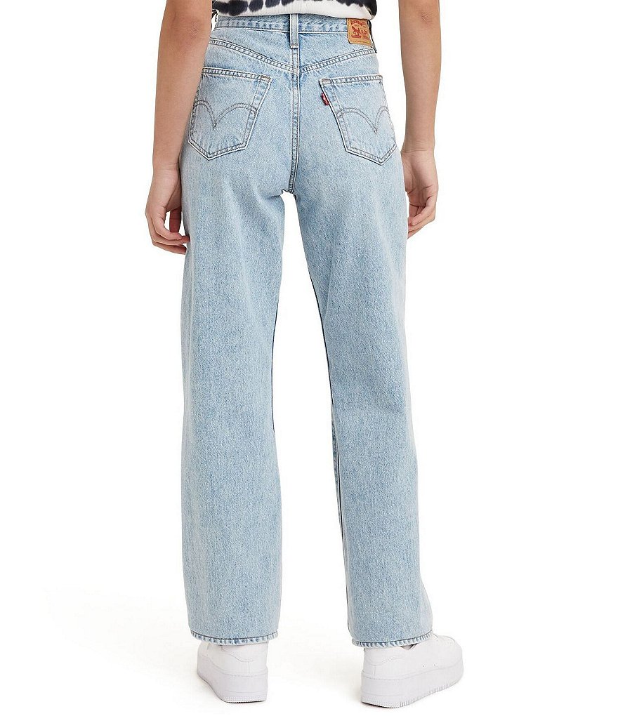 Celebrity Pink Shadow Knee Mid Rise Straight Jeans