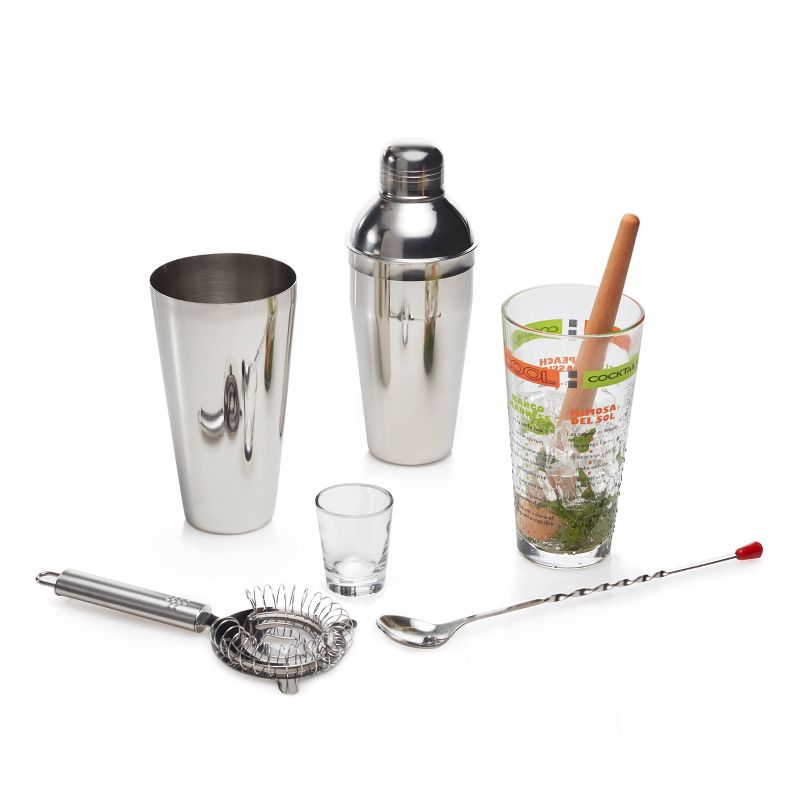 Libbey 9pc Mixologist Cocktail Bar Set