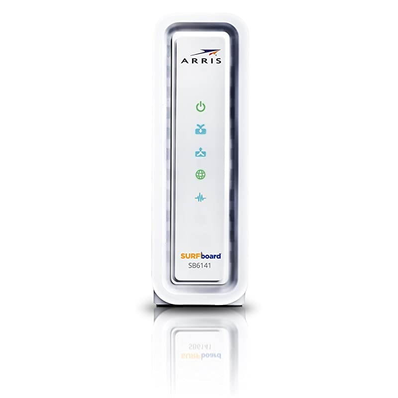 SURFboard SB6141 8x4 DOCSIS 3.0 Cable Modem - Retail Packaging- White