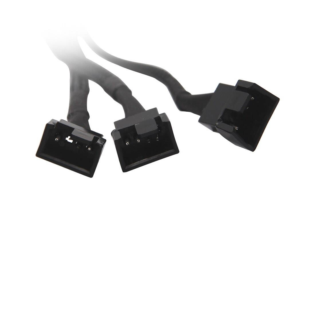 High Quality 6 inch 1 to 3 4-pins Molex TX4 CPU 4 Pin PWM Case Cooling Fan Splitter Hub Power Fan-out Adapter Cable