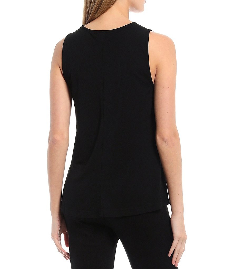 Donna Karan New York Sleeveless Side Slit Tunic