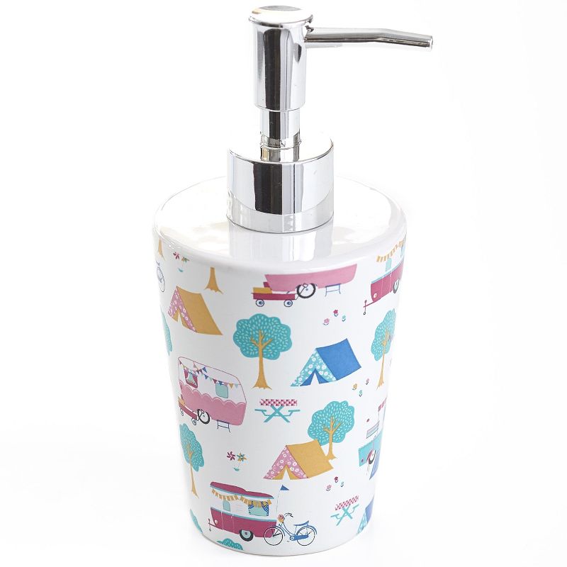 Lakeside Glamper Lifestyle Soap or Lotion Mechanical Hand Pump Dispenser
