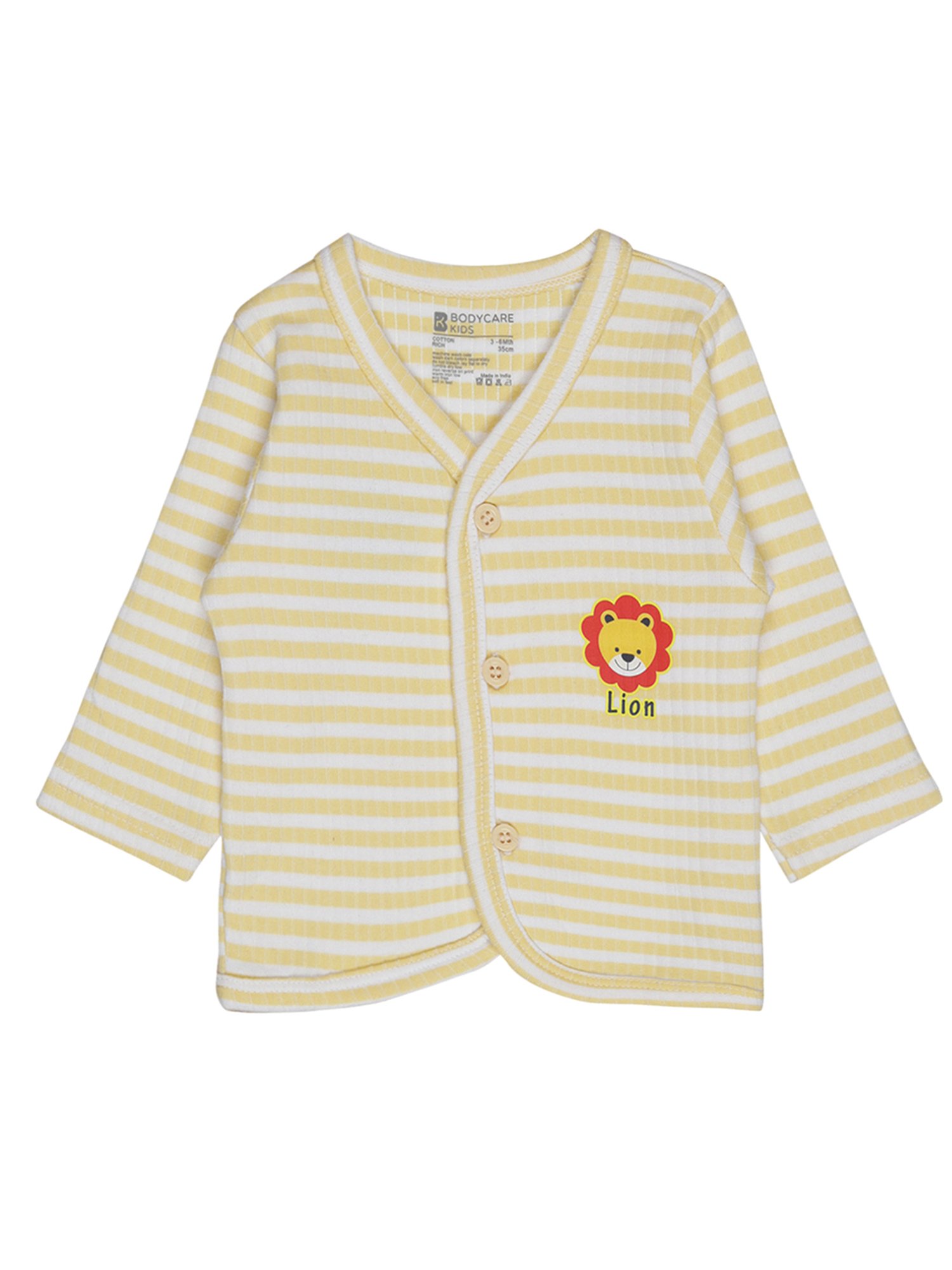 Bodycare Kids Assorted Striped Full Sleeves T-Shirt with Pants