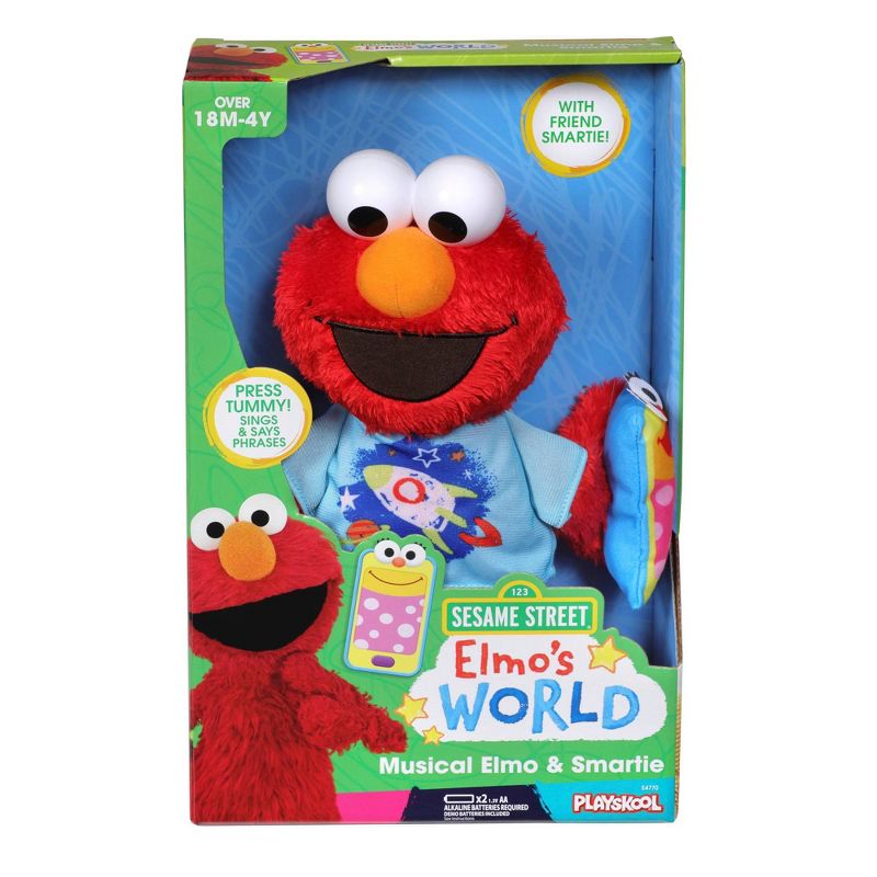 Sesame Street Musical Plush - Elmo And Smartie