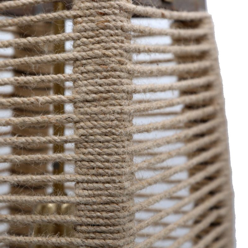 20" Baywater Cylinder Rope Pendant - River of Goods