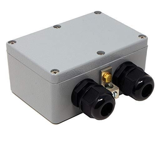 Waterproof Outdoor Ethernet Surge Protector - PoE Gigabit 1000 Mbs Thunder/Lightning Protection