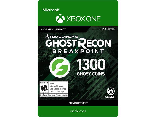 Ghost Recon Breakpoint: 600 Ghost Coins Xbox One [Digital Code]