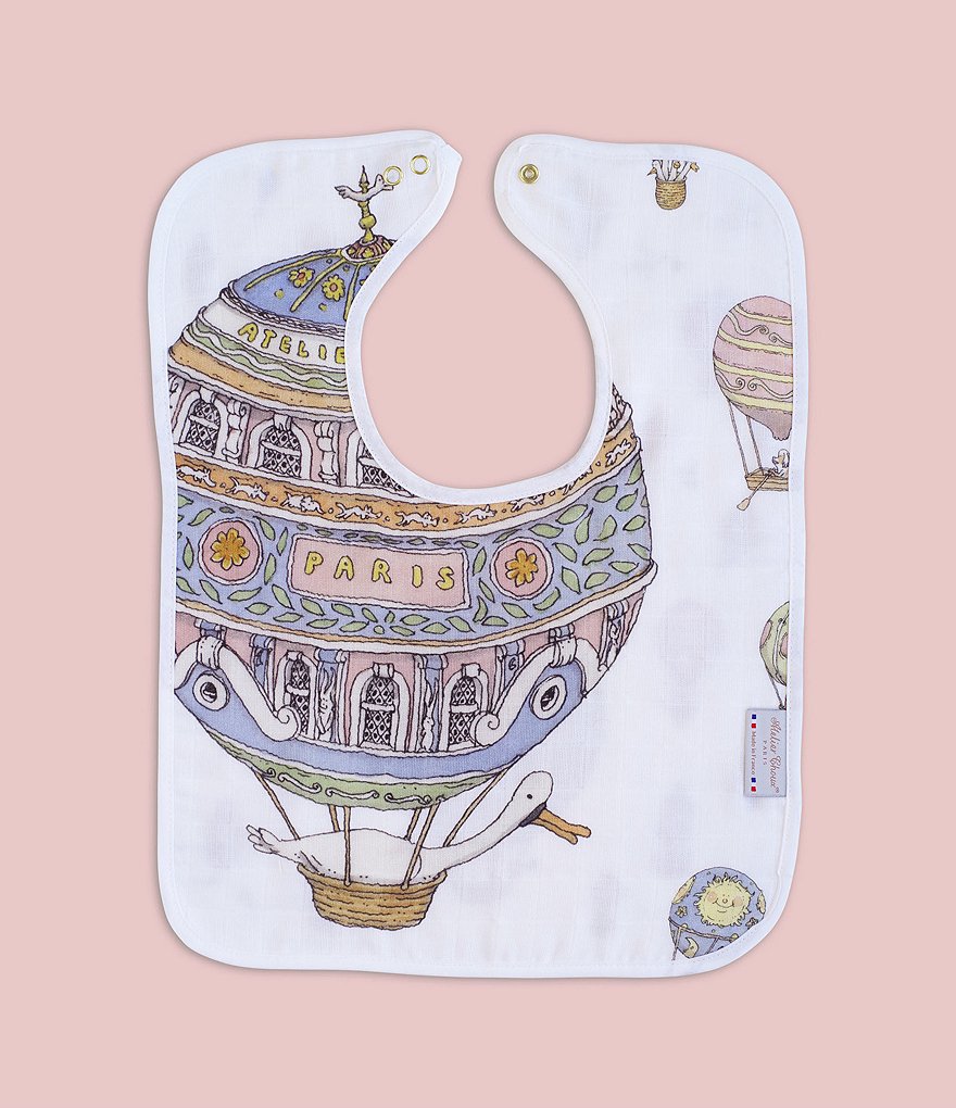 Atelier Choux Paris Organic Cotton Large Toddler Balloon Bib