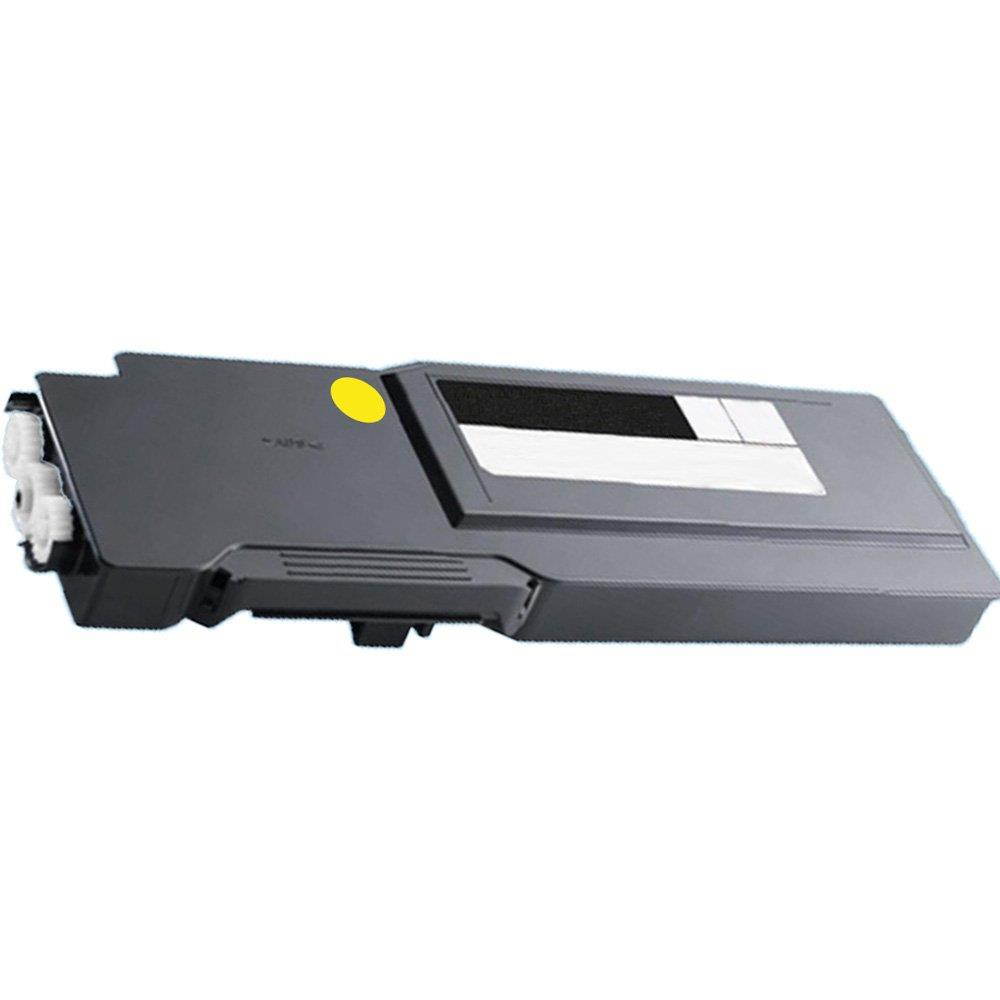 1 Pack + 1 Black of Total 5 Inktoneram Replacement toner cartridges for Dell C3760n C3760dn C3765dnf BK/C/M/Y W8D60 1M4KP XKGFP MD8G4 Extra High Yield Combo Pack C3760dn C3765dnf C3760n