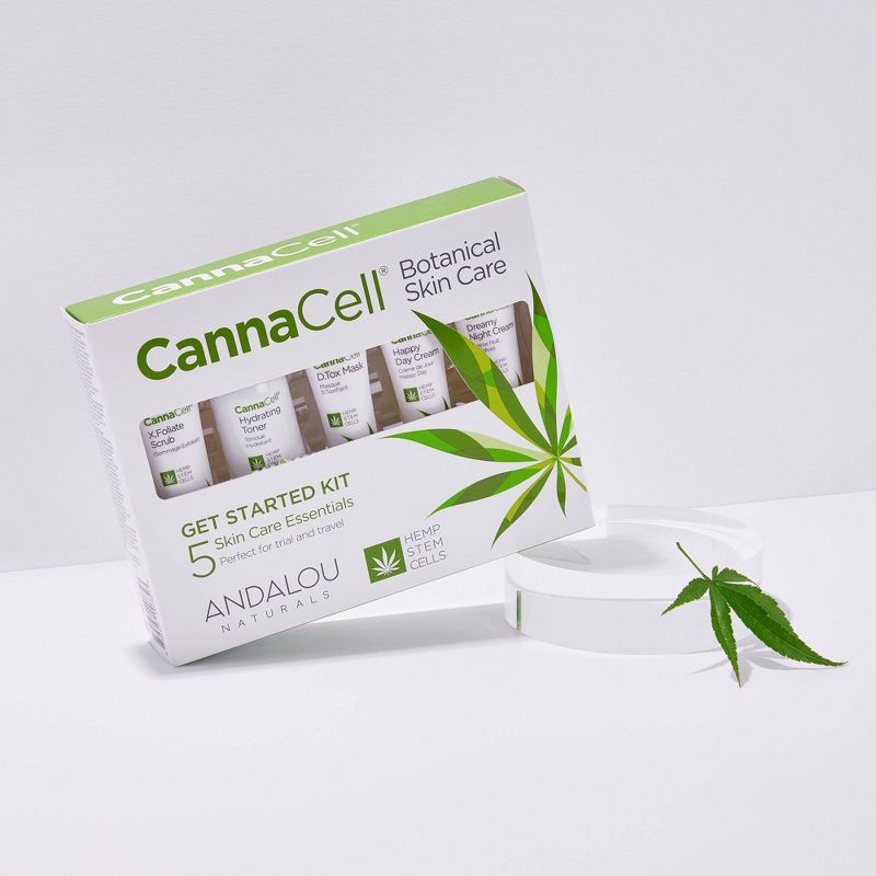 Andalou Naturals CannaCell Get Started Kit - 5ct