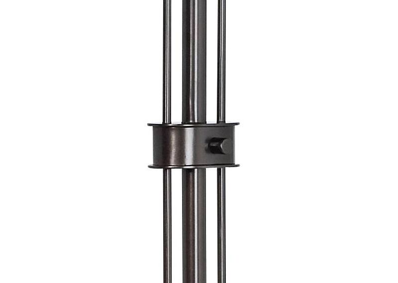 Franklin Iron Works Gentry Oil-Rubbed Bronze Downbridge Arc Floor Lamp
