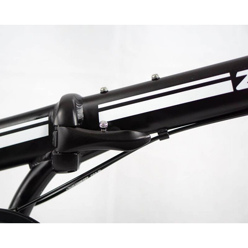 ZiZZO Campo 7-Speed Aluminum 20" Folding Bike - Black