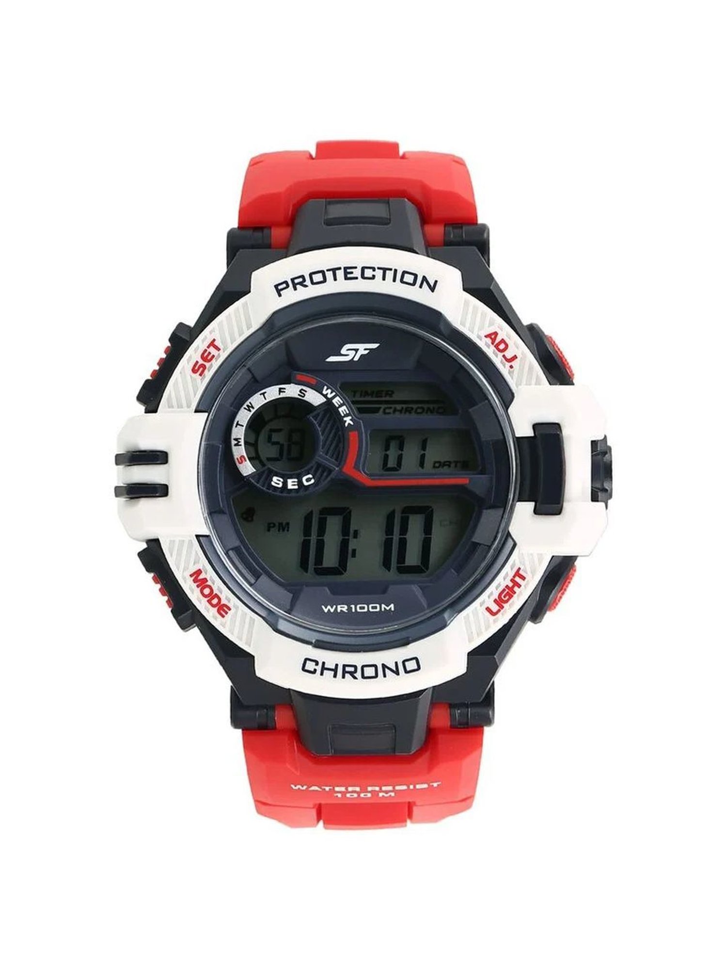 Sonata NP77075PP01 Super Fibre Digital Watch for Men