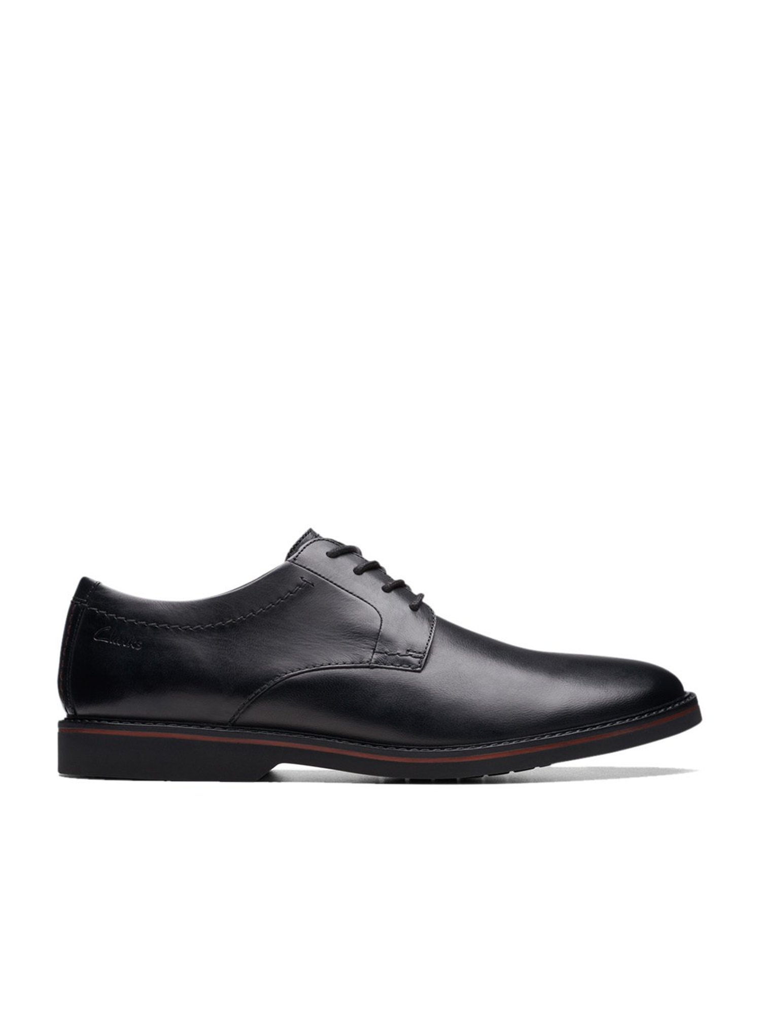Clarks Men's Atticus LT Black Derby Shoes