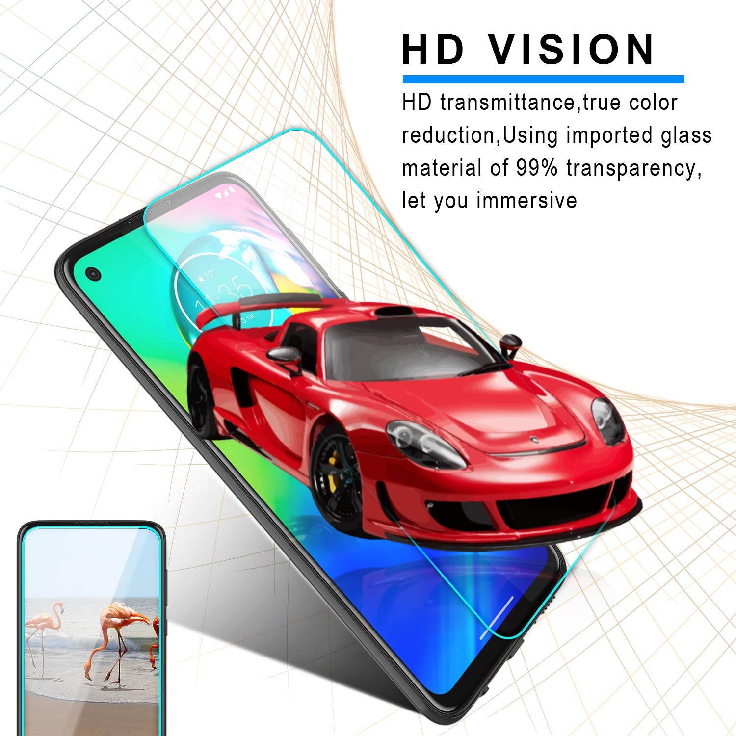 Moshi Vitros Clear Case for iPhone 11 - For Apple iPhone 11 Smartphone - Clear, Raven Black - High Gloss