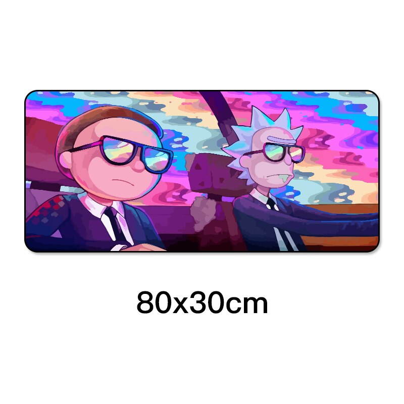 Large Mouse Pad Gaming Rick And Morty Mousepad for PC Desktop Computer Laptop Keyboard Mat