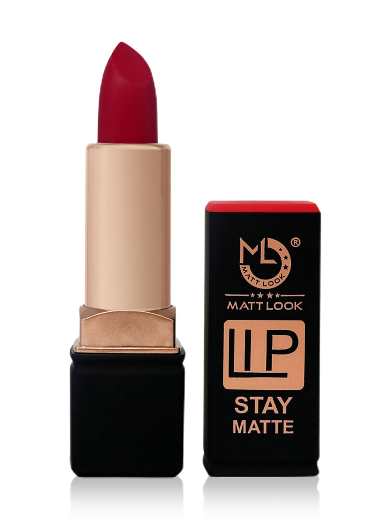 Matt Look Lip Stay Matte Lipstick 08 Divine Wine - 3.5 gm