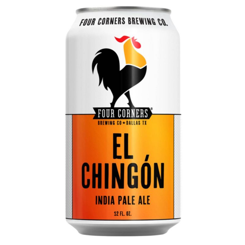 Four Corners El Chingón IPA Beer - 6pk/12 fl oz Cans