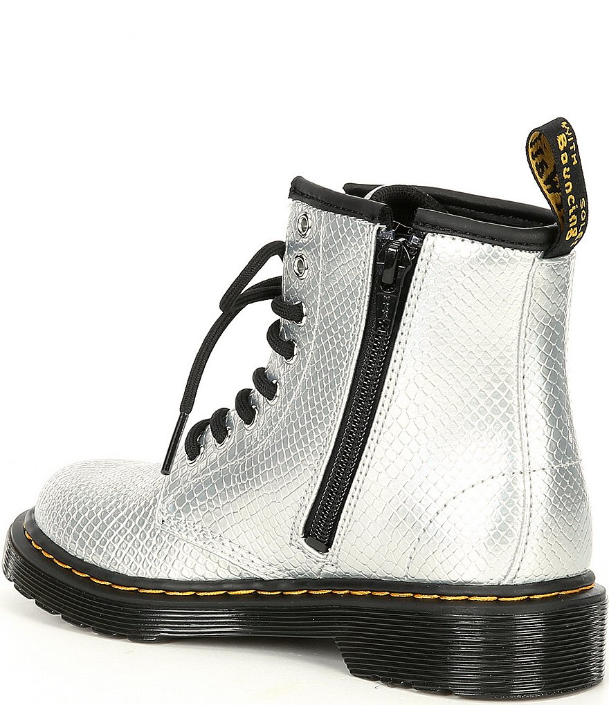 Dr. Martens Girls' 1460 Embossed Leather Boots (Youth)