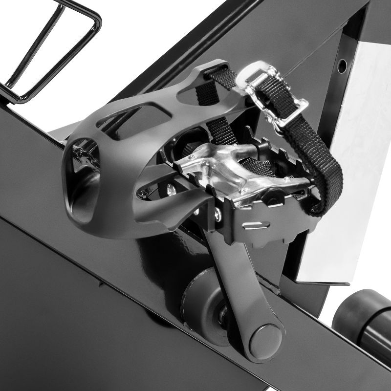 Body Flex Sports Body Rider BRF700 Stationary Full Body Cardio Exercise Upright Fan Bike with Dual Action Handlebars and Adjustable Seat