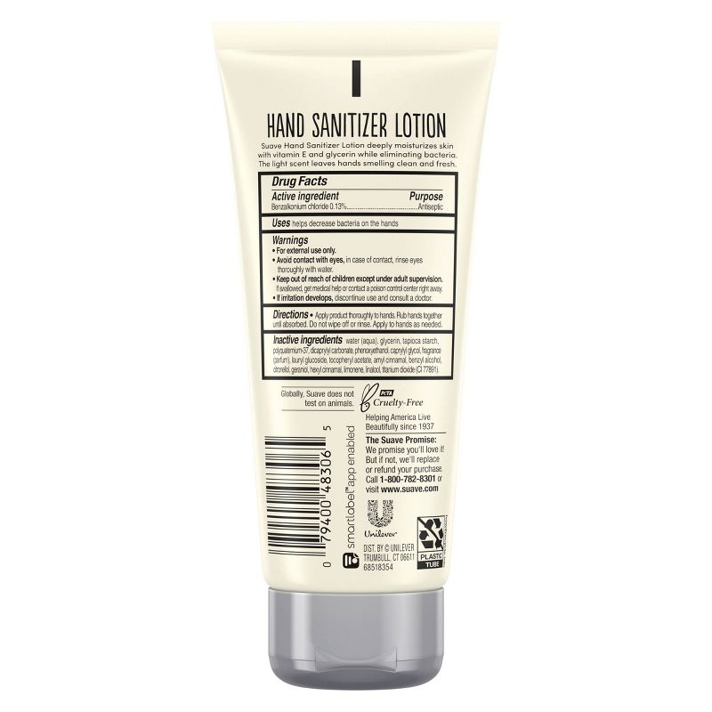 Suave Hand Sanitizer Lotion - 3oz