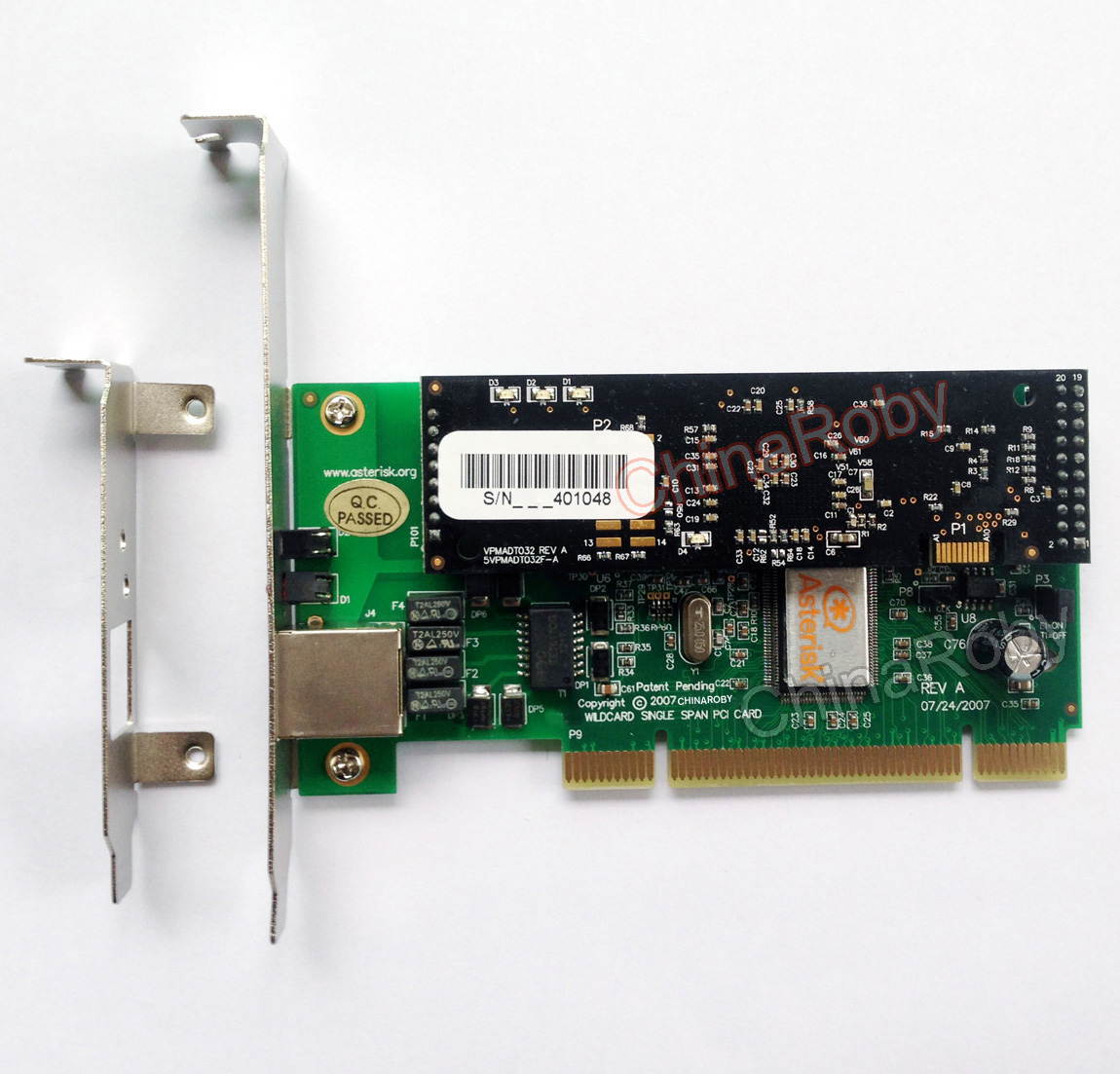 Asterisk card with 1 T1/E1 Port,with Echo Cancellation module ,supports Asterisk FreePBX Issabel For VoIP Phone System TE110P ISDN ss7 PRI Card