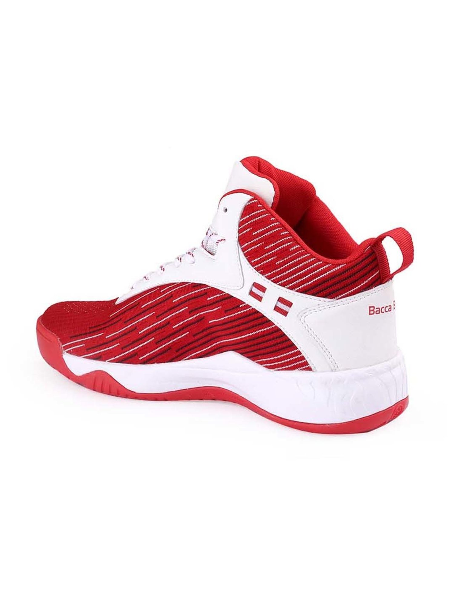 Bacca Bucci Men's WEAVE X Red Basketball Shoes