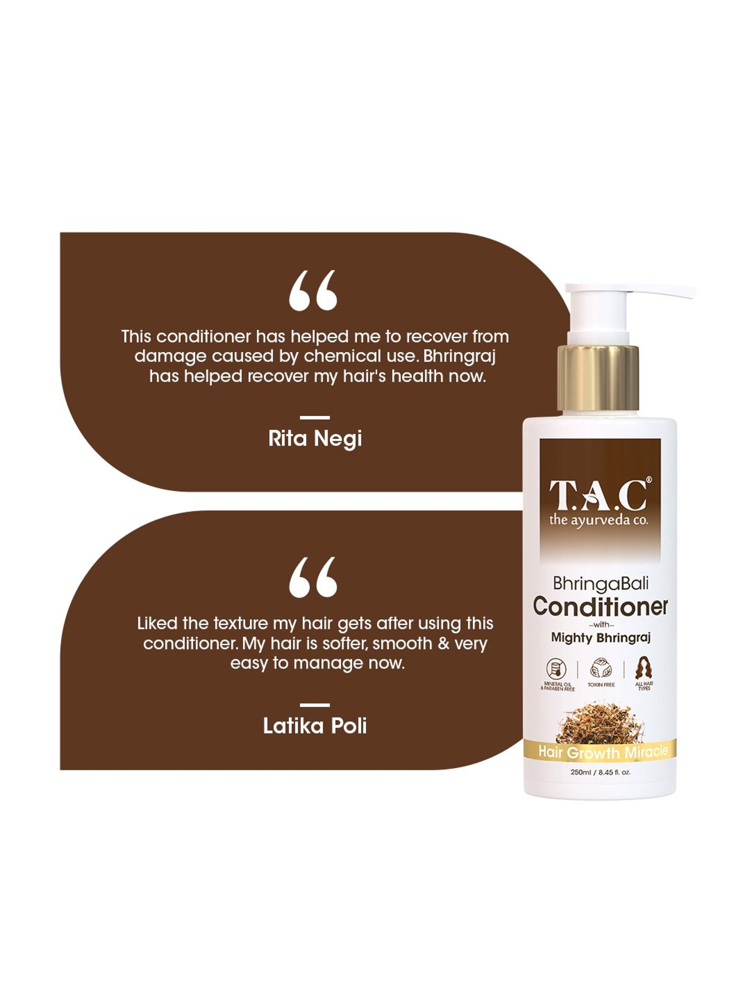 TAC - The Ayurveda Co. Bhringabali Conditioner - 250 ml