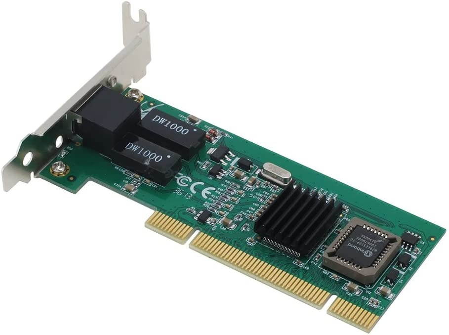 SEDNA - PCI 10/100/1000Mbps Gigabit Network Adapter - Giga LAN Card with Low Profile Bracket