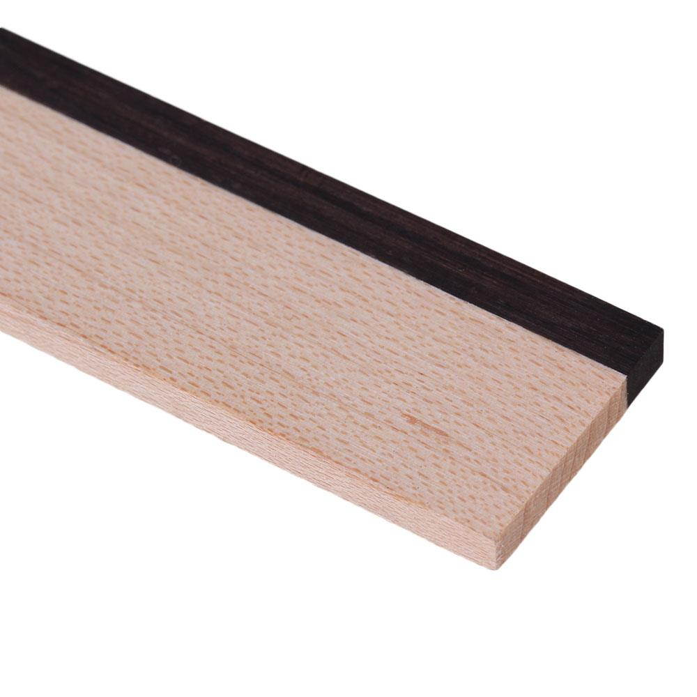 BQLZR Maple Wood & Ebony Spider Bridge Blank Saddle Uncut for Dobro Guitar Set of 20