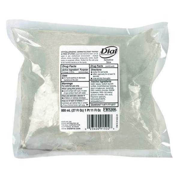 Antimicrobial Soap for Sensitive Skin, 800 ml Flex Pak Refill