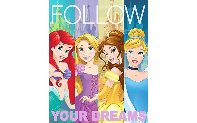 The Northwest Company PRINCESS  EMBRACE YOUR INNER PRINCESS, Yellow