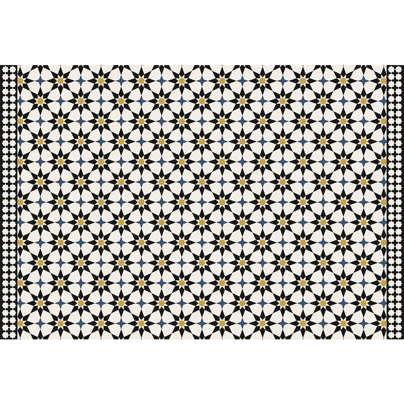 Tempaper 3'2"x4'8" Soleil Indoor/Outdoor Vinyl Floor Rug