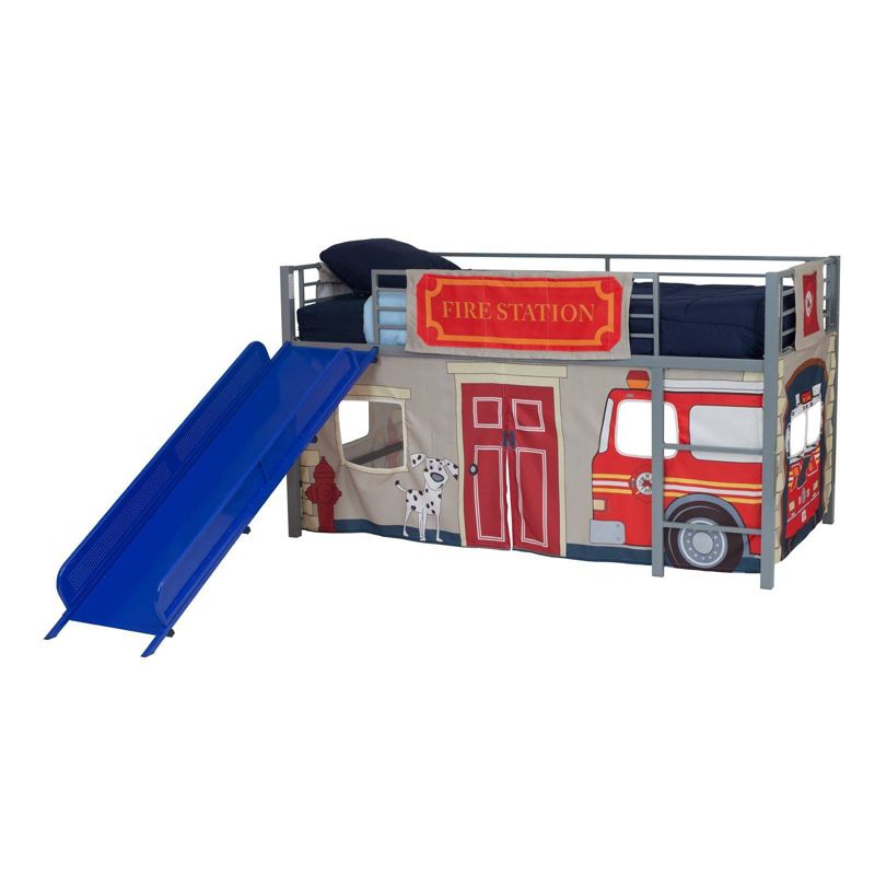 Twin Fire Department Bunk Bed Curtain Set - Dorel Home Products
