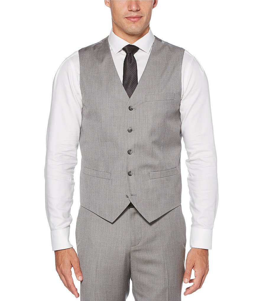 Perry Ellis Solid Suit Separates Vest