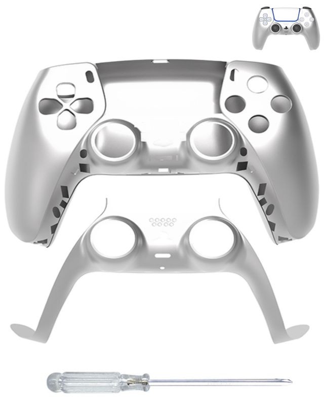 PS5 Controller Replacement Shells,  Custom DIY Faceplate Replacement Controller Housing Shell Case Set, PS5 Skin Wrap Cover Color Decoration Accessories for Sony Playstation 5 Dualsense