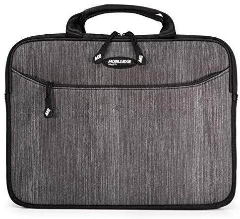Mobile Edge Carbon SlipSuit, Cushioned EVA Laptop Sleeve w/Handle, 15.6 Inch to 16 Inch Screens, Large Zippered Exterior Pocket, Water-Resistant, MESS16-16